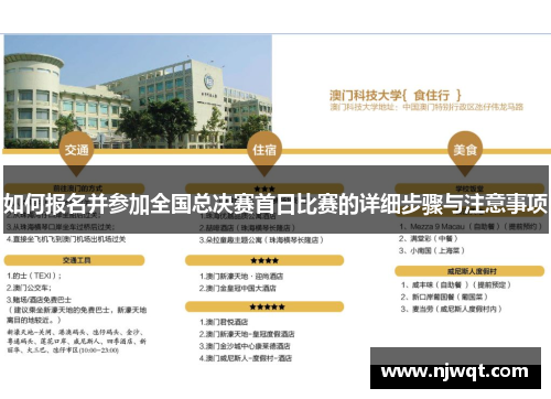 如何报名并参加全国总决赛首日比赛的详细步骤与注意事项